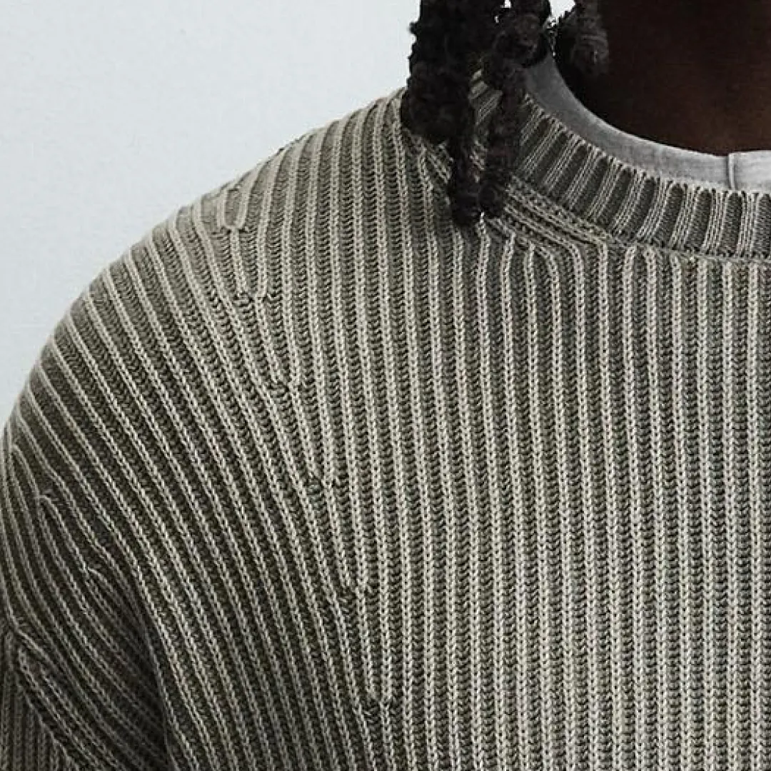 Ribbed sweater - Image 2