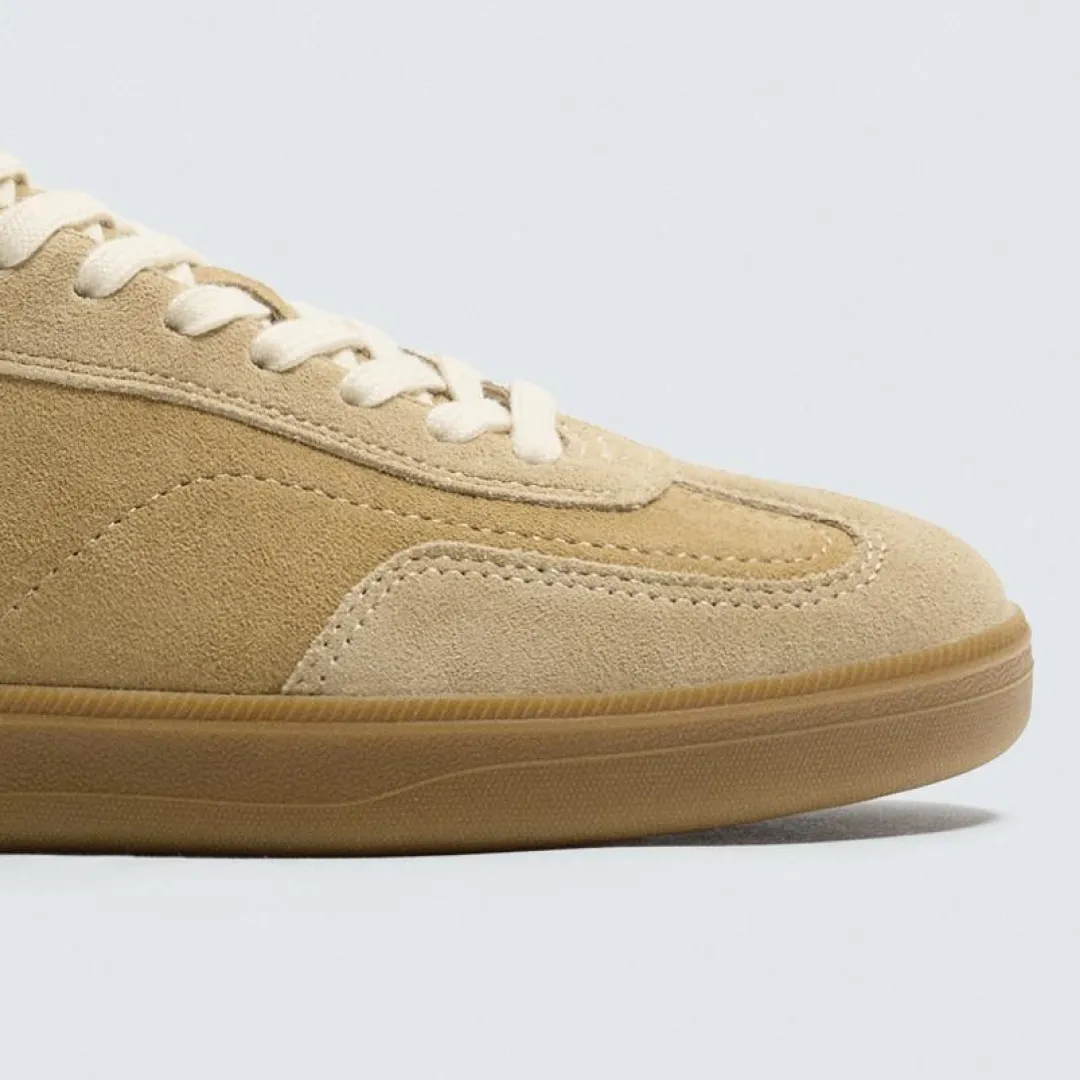Leather trainers - Image 2